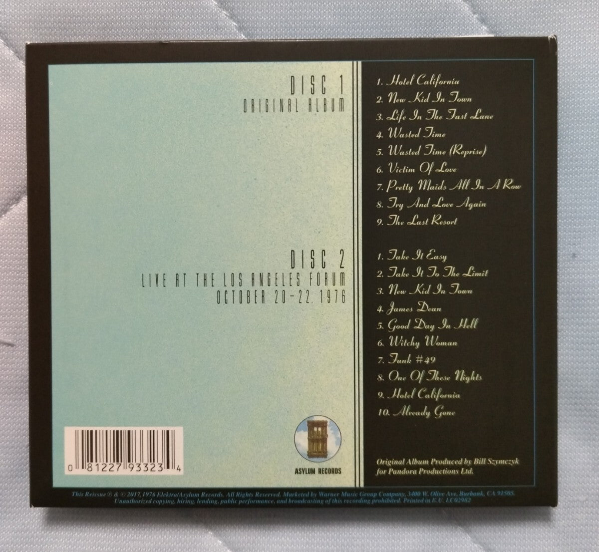 Eagles 40th Anniversary 2CD Limited Paper Cover Remaster Bonus Commentary Used | Japansoundstore