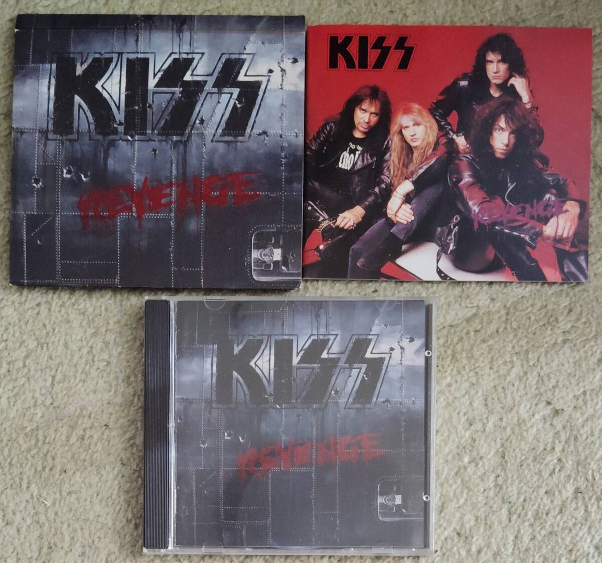 KISS Revenge Limited Edition CD 1992 Rock Gold Disc Used | Japansoundstore