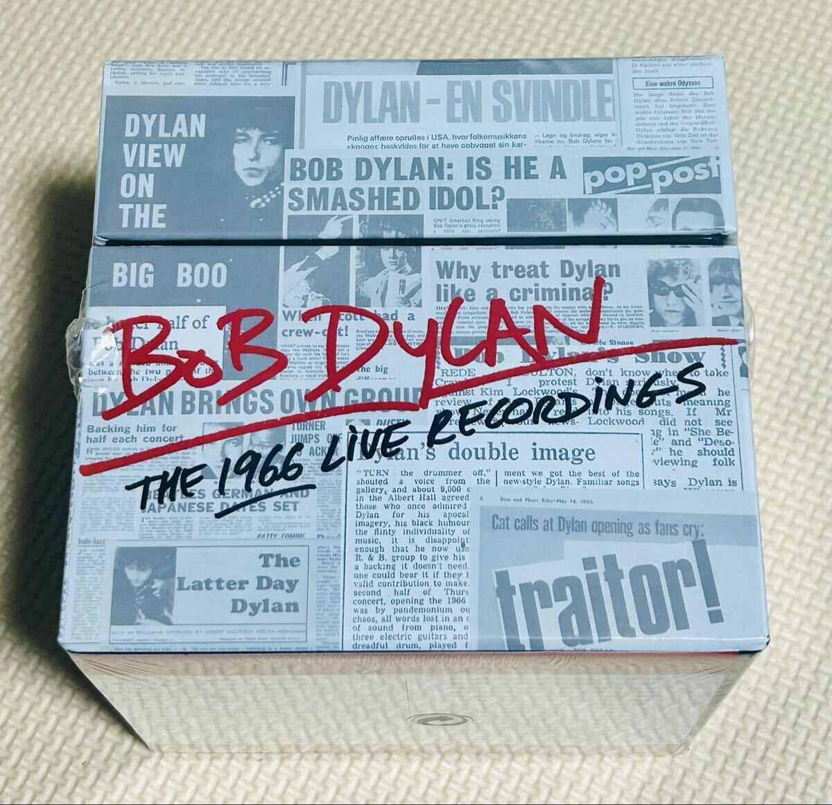 Bob Dylan 36 CD Box Set Unopened Limited Edition The 1966 Live Recordings, Used | Japansoundstore