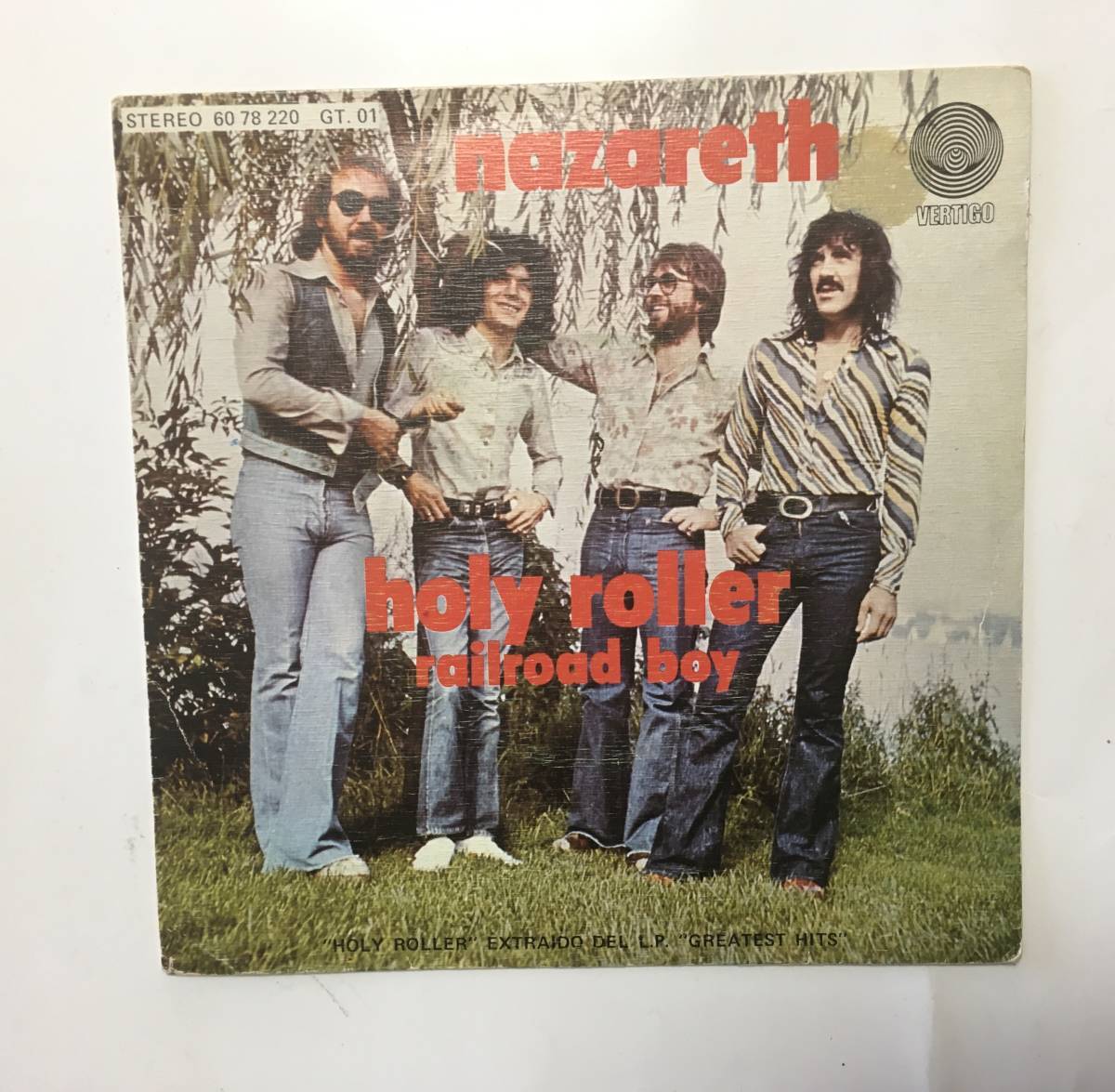 Nazareth Holy Roller Spanish Vinyl LP Collectible Used | Japansoundstore