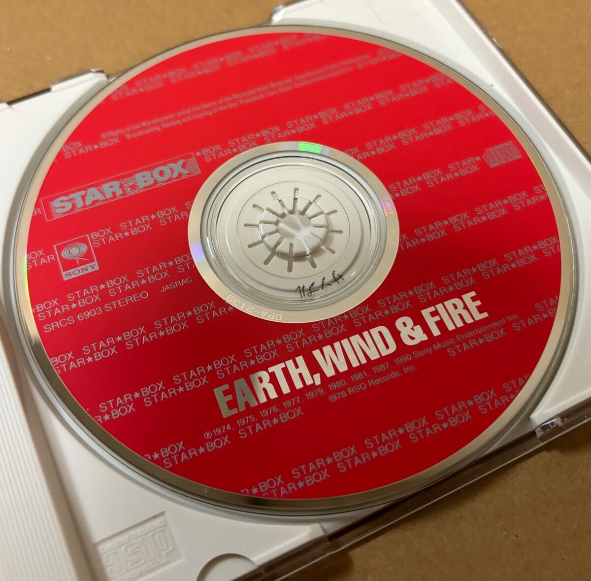 Earth, Wind & Fire Promo CD Star Box Sample Edition Not for Sale Used | Japansoundstore