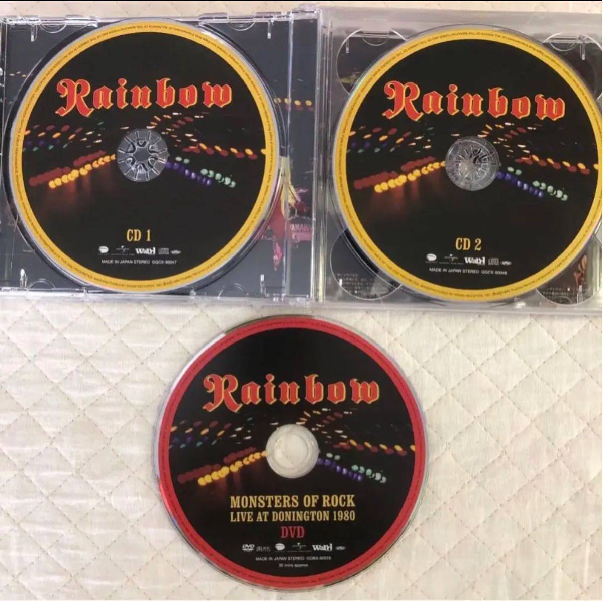 Rainbow Monsters Of Rock Donington 1980 2CD DVD Live Japan edition | Japansoundstore
