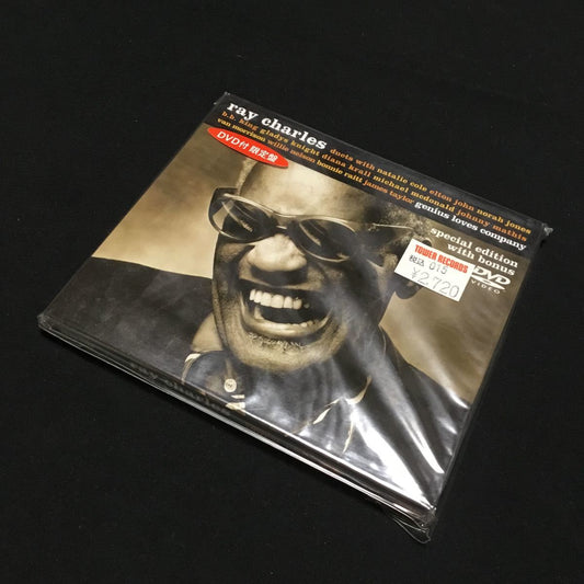Genius Loves Company Ray Charles DVD CD Unopened Limited Ed | Japansoundstore