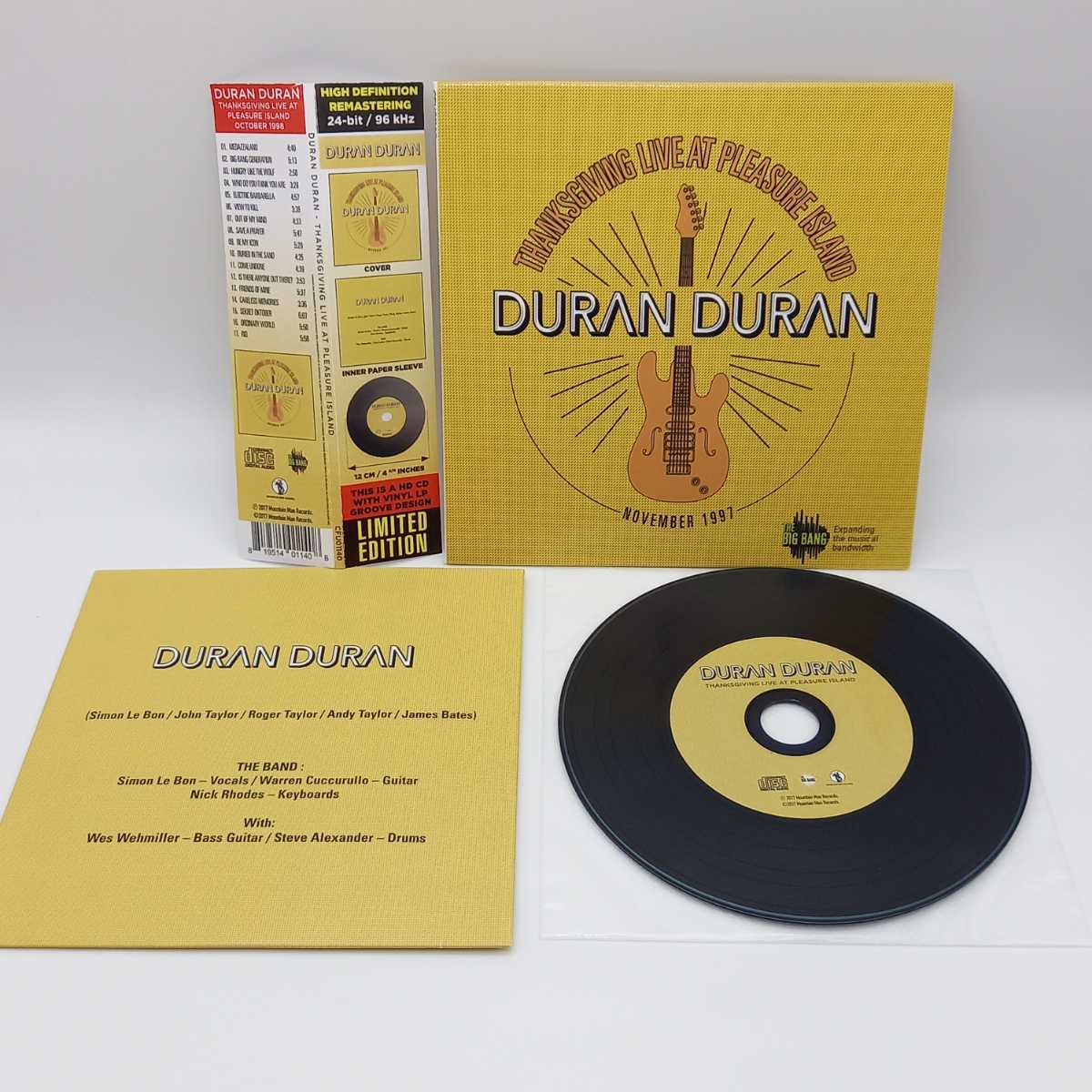 Duran Duran Limited Edition CD Live at Pleasure Island Obi Included Used | Japansoundstore