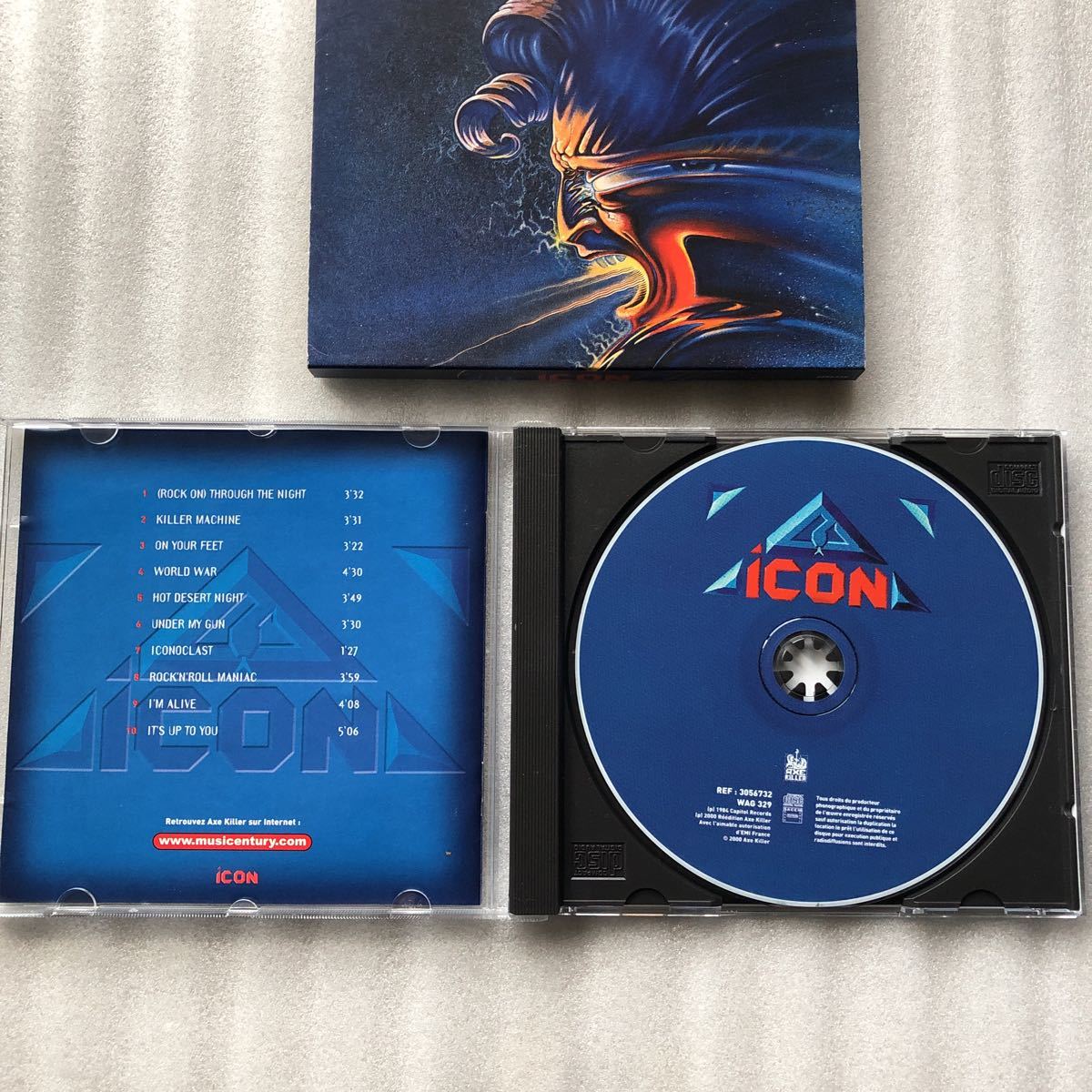 ICON ICON LA Metal Used CD KILLER Limited Slip Case Mellohar Compact Rare | Japansoundstore