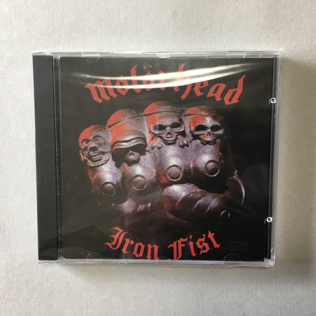 Motorhead Iron Fist UK Limited Edition 1000 CDs Unopened Collectible | Japansoundstore