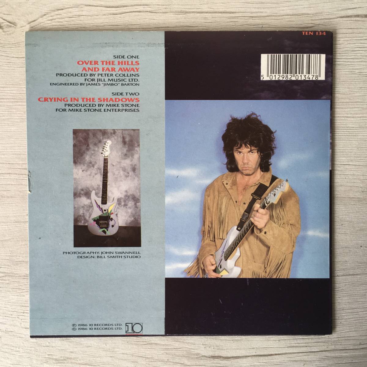 Gary Moore Over the Hills and Far Away UK vinyl collector's edition | Japansoundstore
