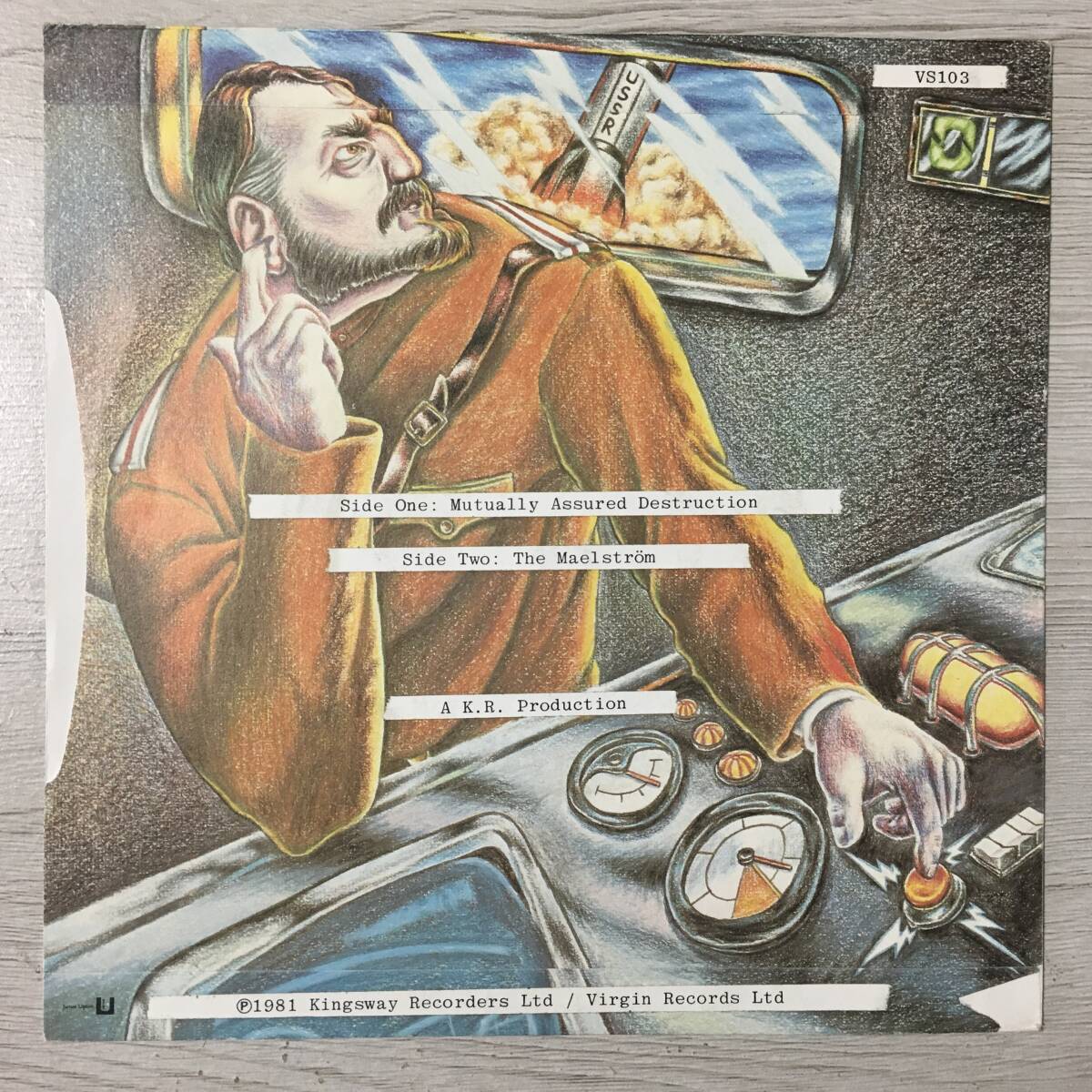 Gillan Mutually Assured Destruction UK Vinyl LP Collector's Condition | Japansoundstore