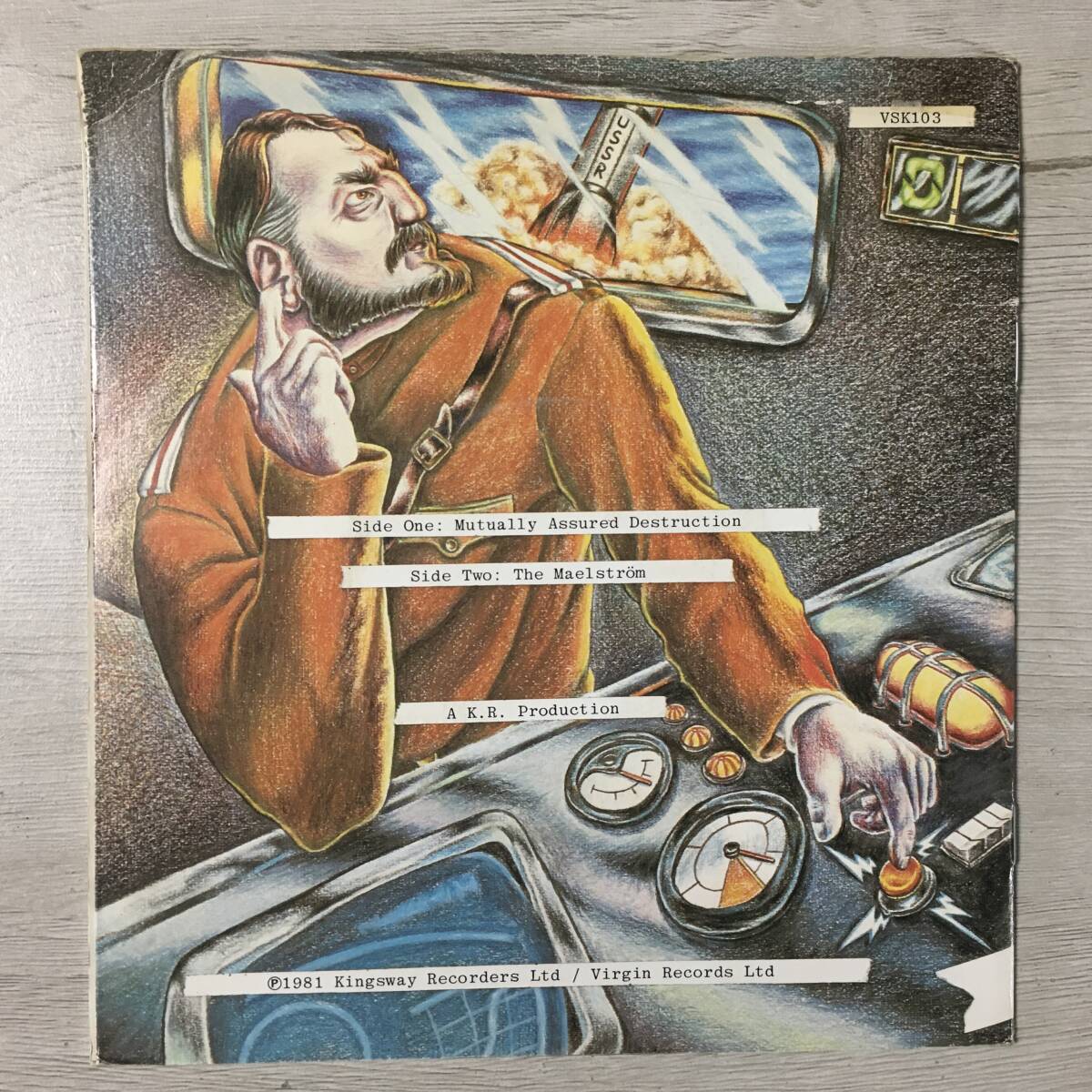 Gillan Mutually Assured Destruction UK Booklet Sleeve - Collectible, Used | Japansoundstore