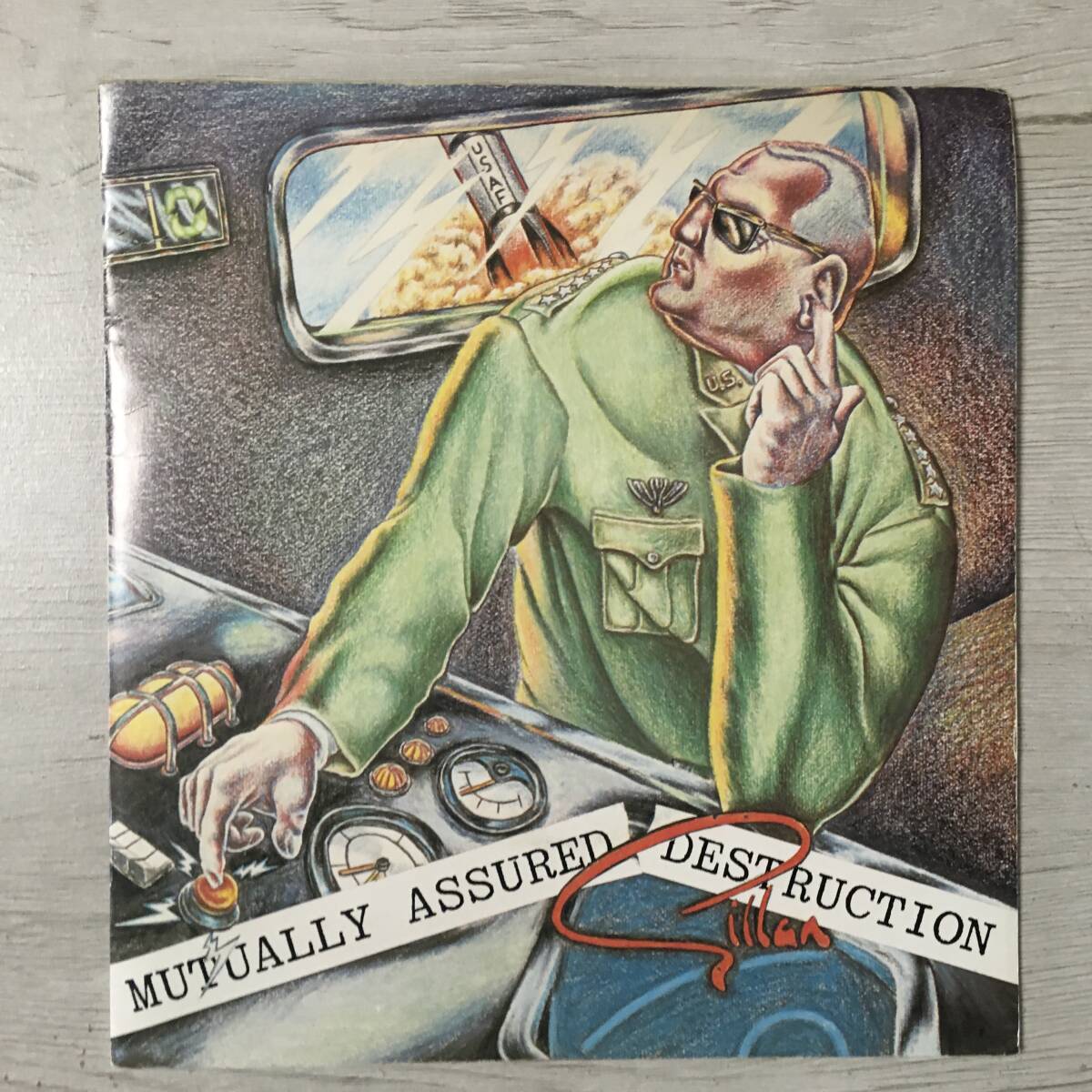 Gillan Mutually Assured Destruction UK Booklet Sleeve - Collectible, Used | Japansoundstore