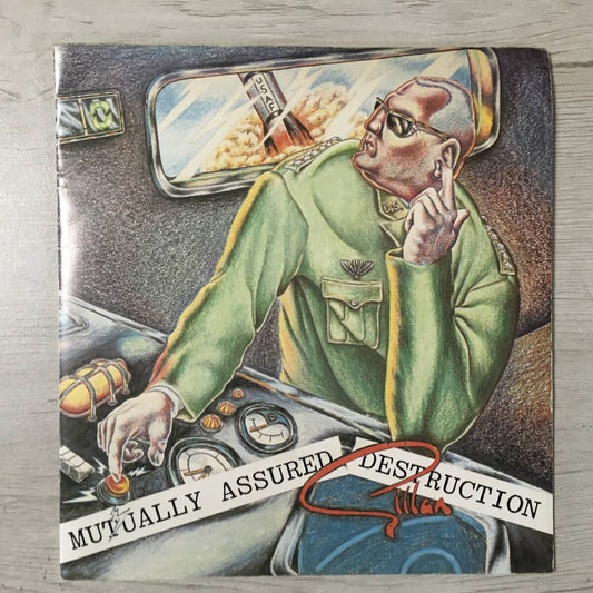 Gillan Mutually Assured Destruction UK Booklet Sleeve - Collectible, Used | Japansoundstore