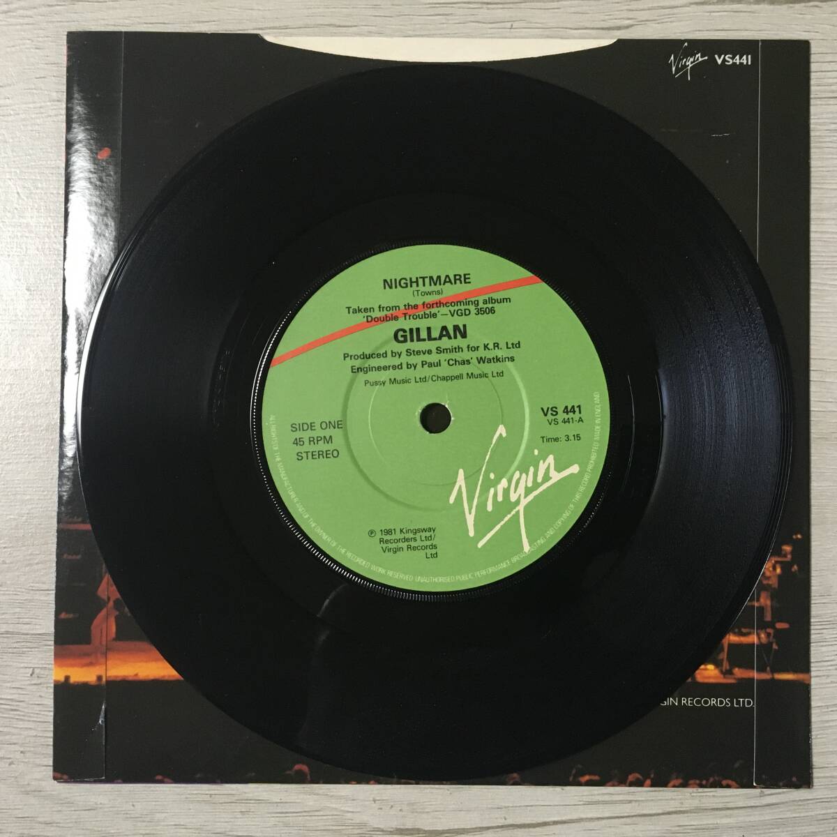 Gillan Nightmare UK Vinyl LP Collectible Rare Used | Japansoundstore