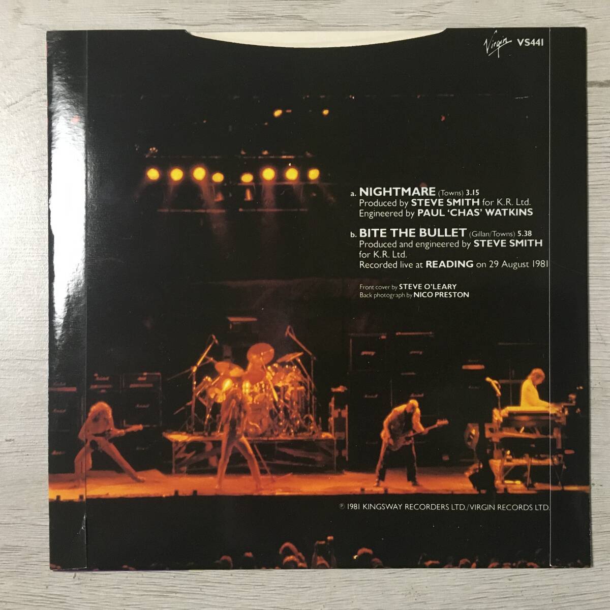 Gillan Nightmare UK Vinyl LP Collectible Rare Used | Japansoundstore