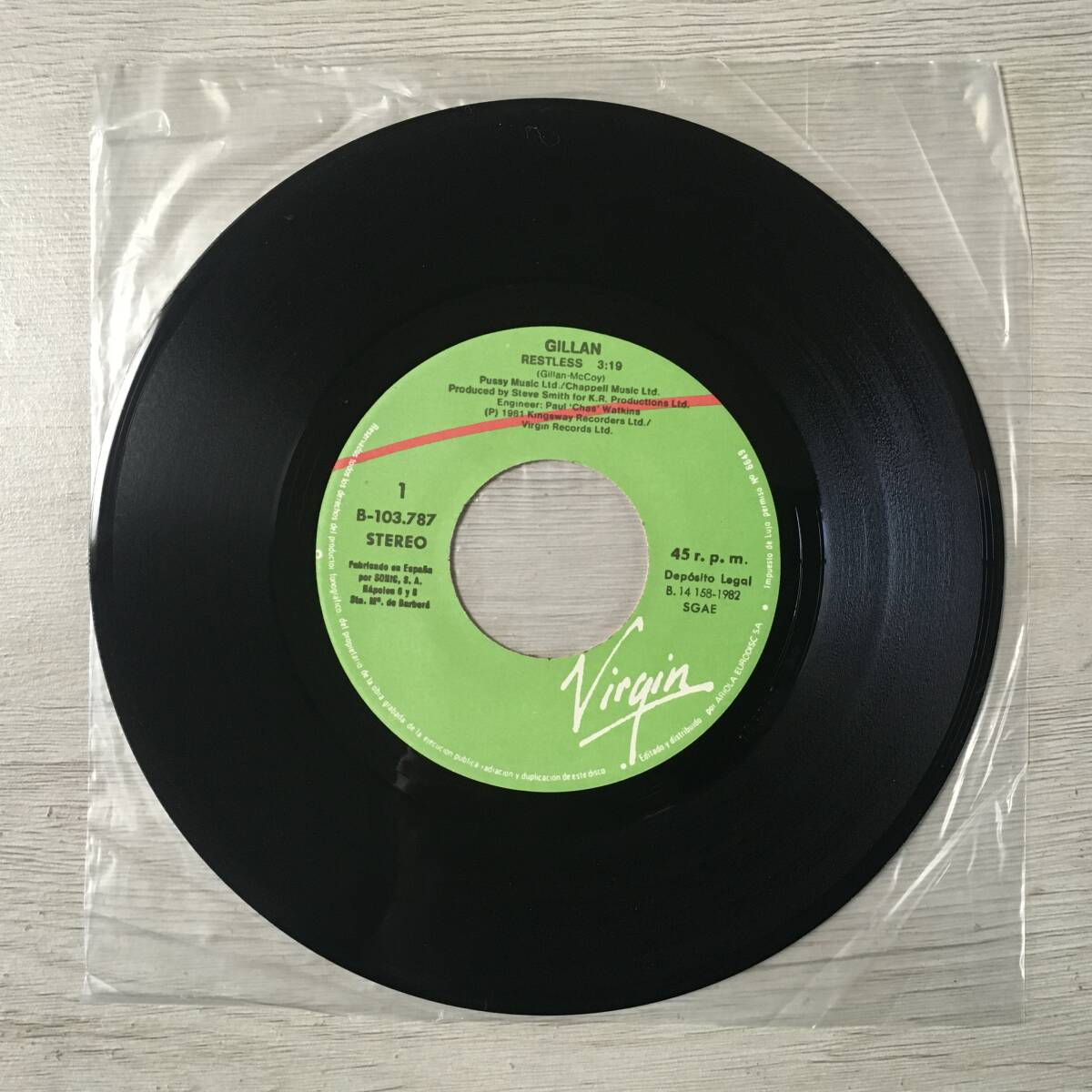 Spain Gillan Restless Japanese Version Vinyl Record Collectible | Japansoundstore