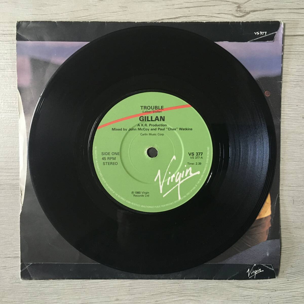 Gillan Trouble UK Vinyl LP, Collector's Edition, Used | Japansoundstore