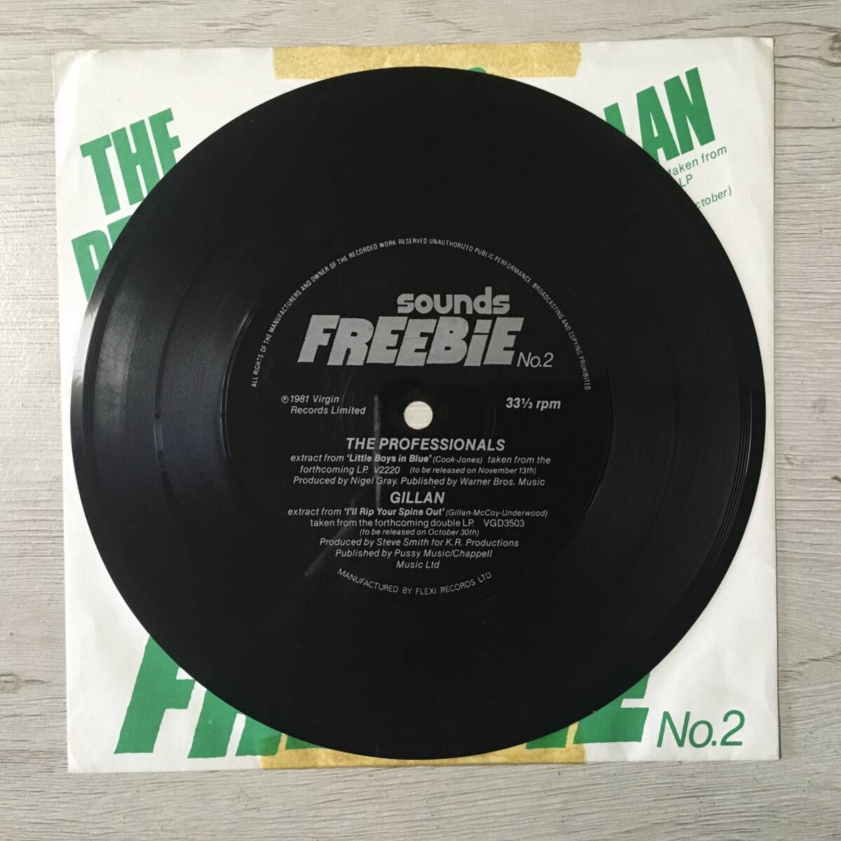 GILLAN I'll Rip Your Spine Out Vinyl LP UK Import Collectible Used | Japansoundstore