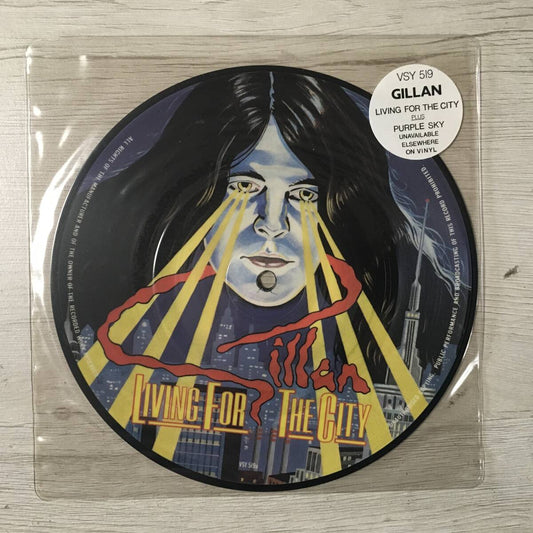 Gillan Living for the City UK Vinyl LP Classic Rock Used | Japansoundstore