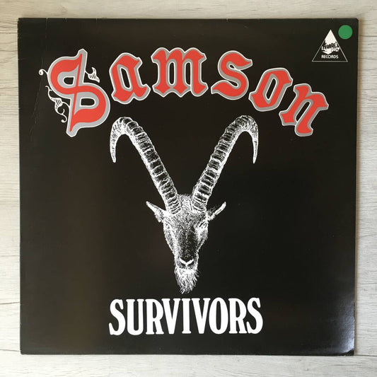 Samson Survivors UK Edition Collectible Used Vinyl Record | Japansoundstore