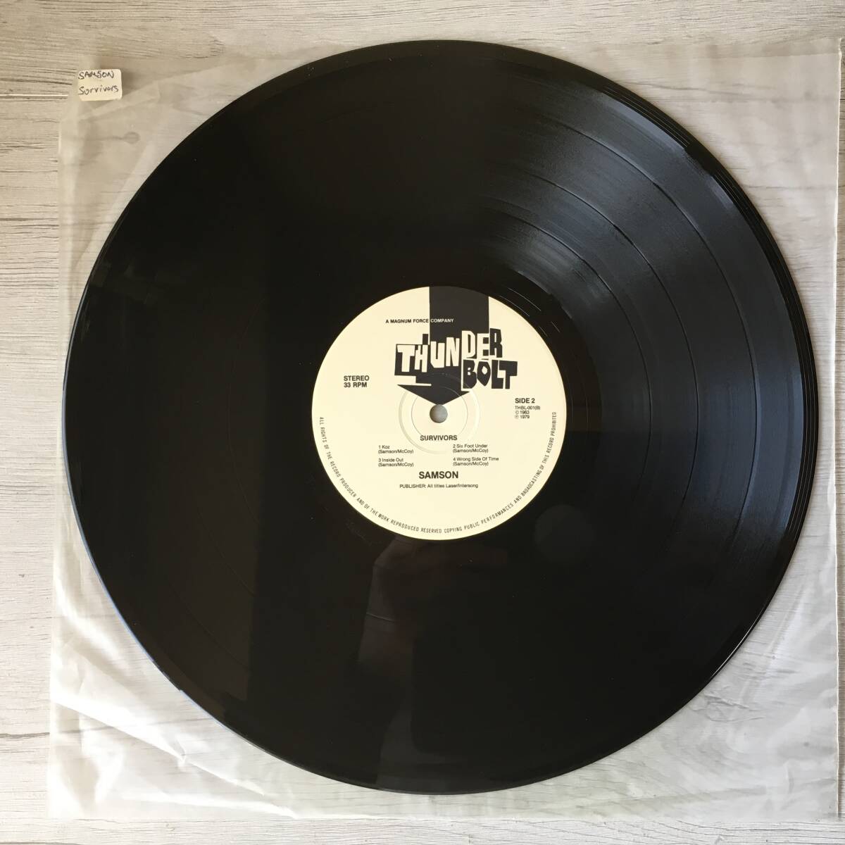 Samson Survivors UK Edition Collectible Used Vinyl Record | Japansoundstore