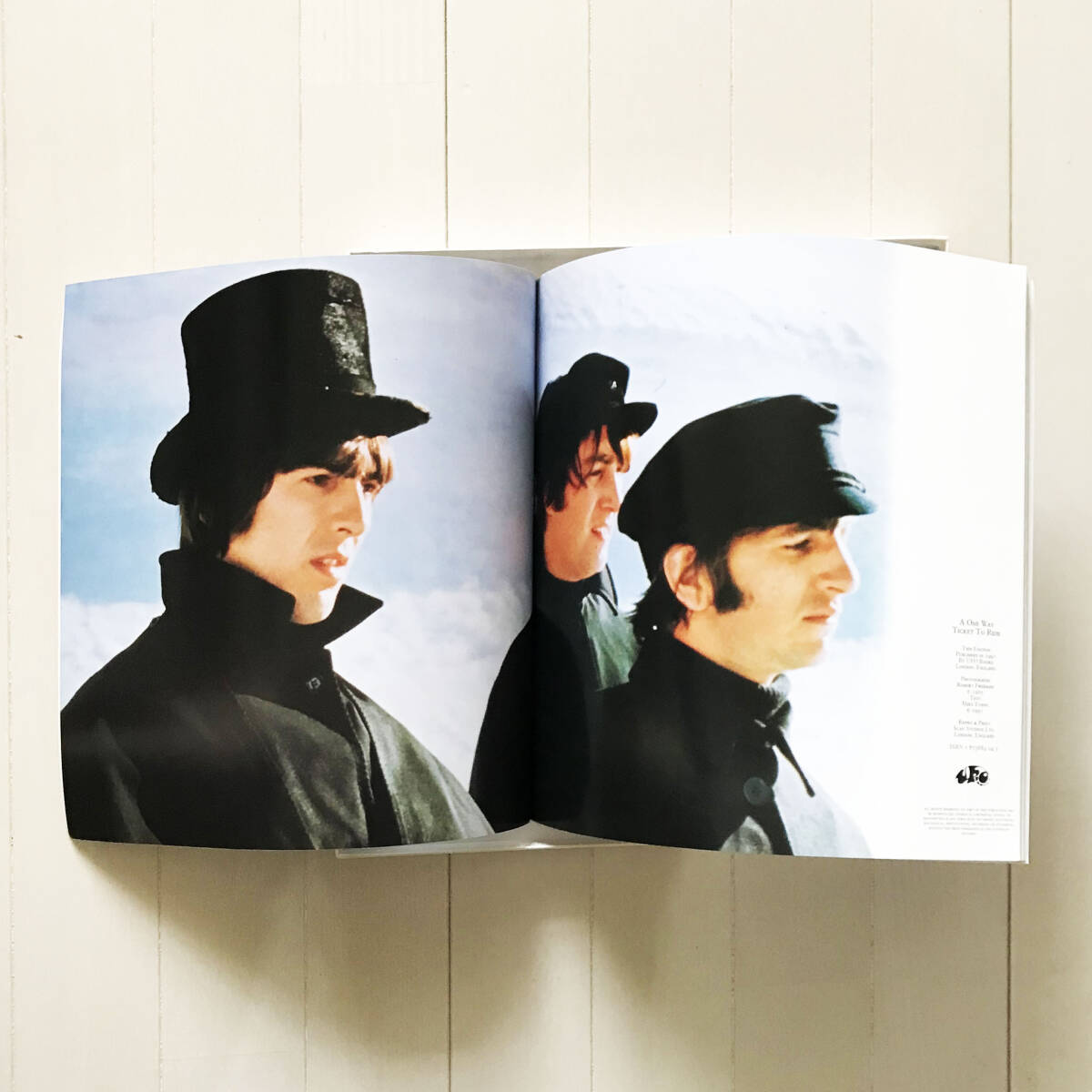 The Beatles "HELP! / ONE WAY TICKET TO RIDE" UK Limited Edition CD in LP-sized B | Japansoundstore