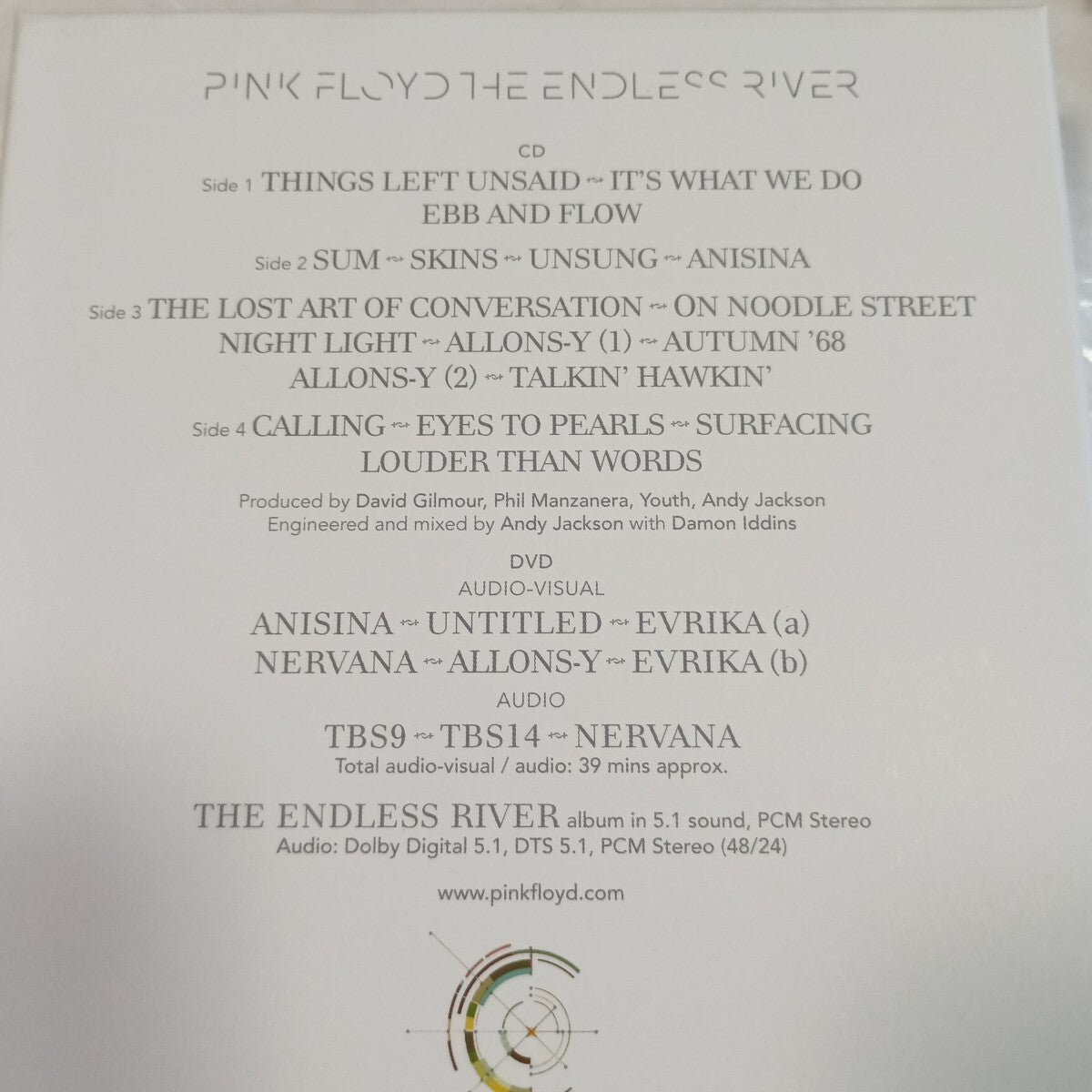Pink Floyd The Endless River CD+DVD Limited First Press Boxed | Japansoundstore