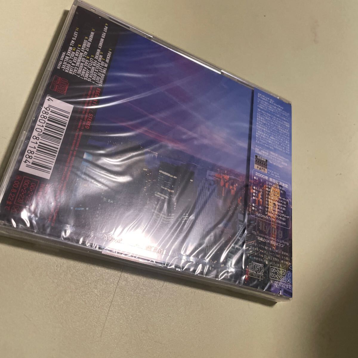 OASIS Standing on the Shoulder of Giants CD First Limited Unopened Logo Sticker | Japansoundstore