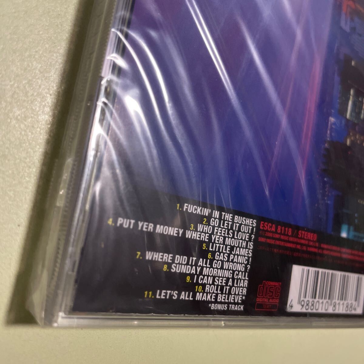 OASIS Standing on the Shoulder of Giants CD First Limited Unopened Logo Sticker | Japansoundstore