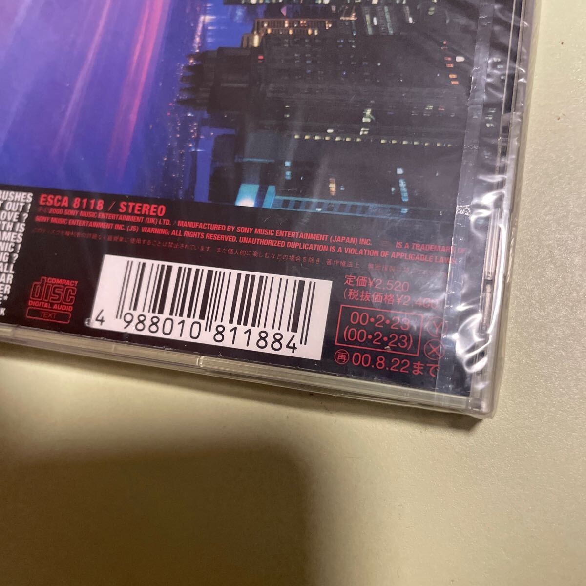 OASIS Standing on the Shoulder of Giants CD First Limited Unopened Logo Sticker | Japansoundstore