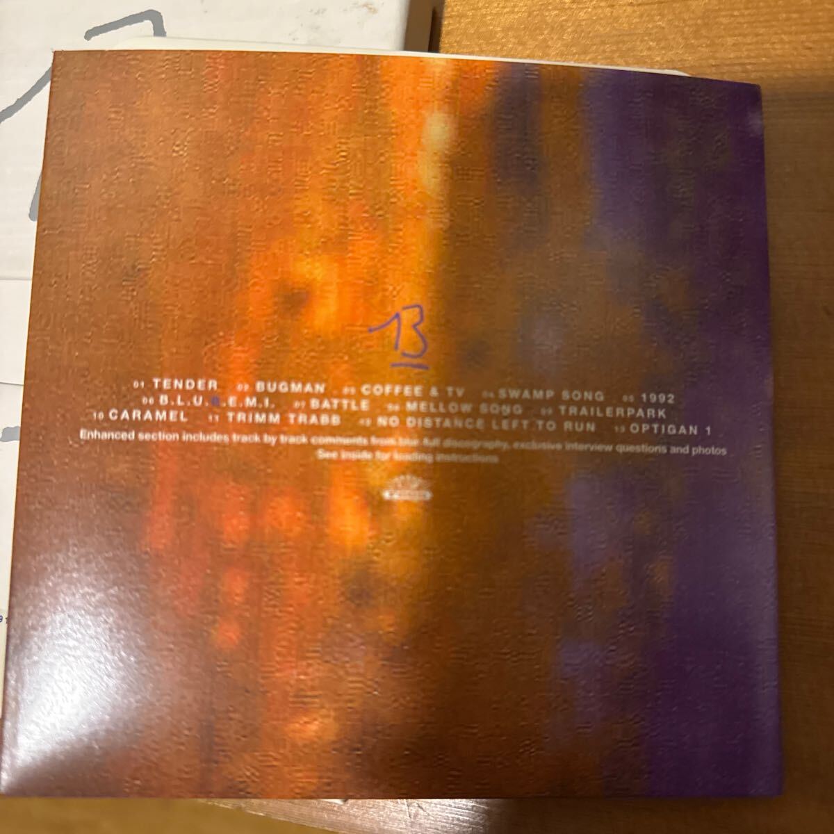 Imported 13 Blur CD First Limited Edition, Mint Condition, OBI Included | Japansoundstore