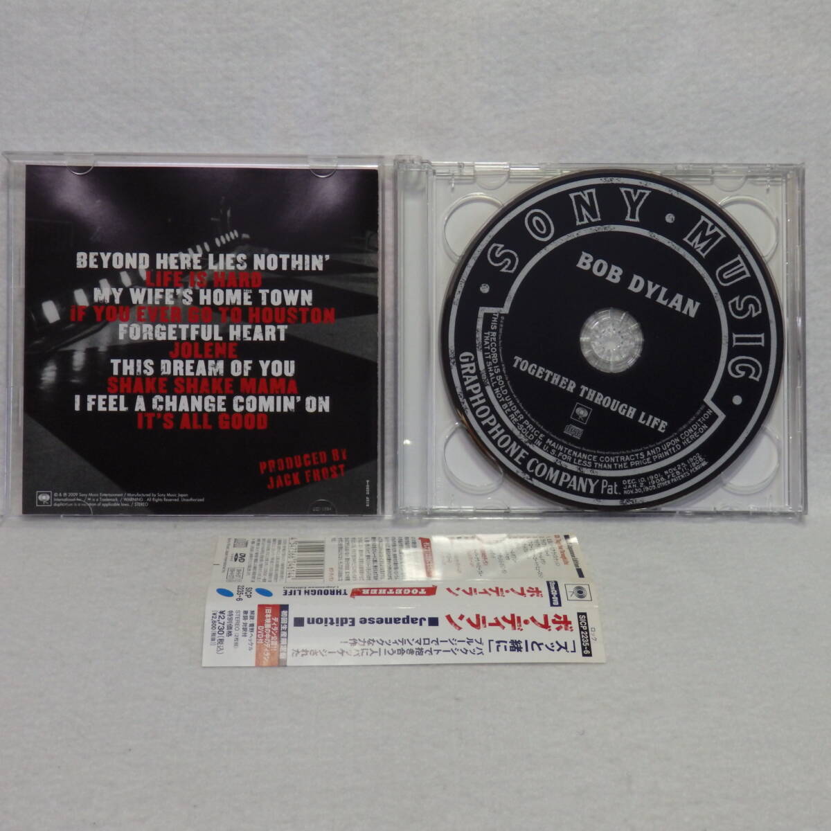 Bob Dylan TOGETHER THROUGH LIFE CD+DVD Limited Edition Near Mint Obi Included | Japansoundstore