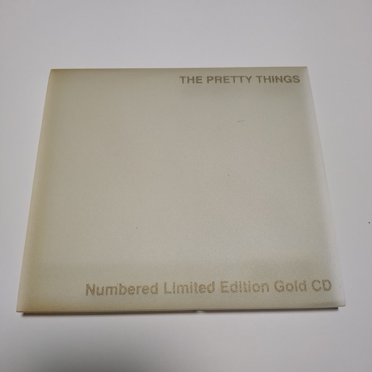 PRETTY THINGS PARACHUTE Limited Edition Gold CD No.3000, Sealed, Used | Japansoundstore