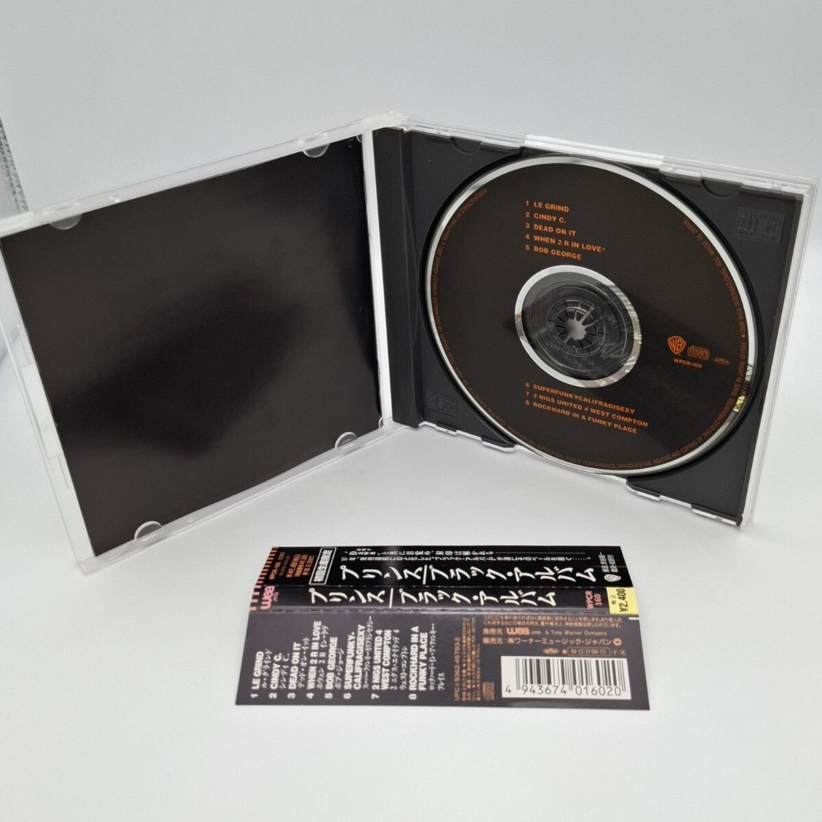 Prince Black Album CD Obi Limited Used PRINCE WPCR-160 | Japansoundstore