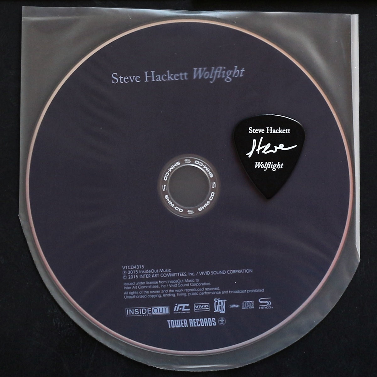 Steve Hackett Wolflight SHM CD Limited Edition Used Progressive Rock Guitar | Japansoundstore