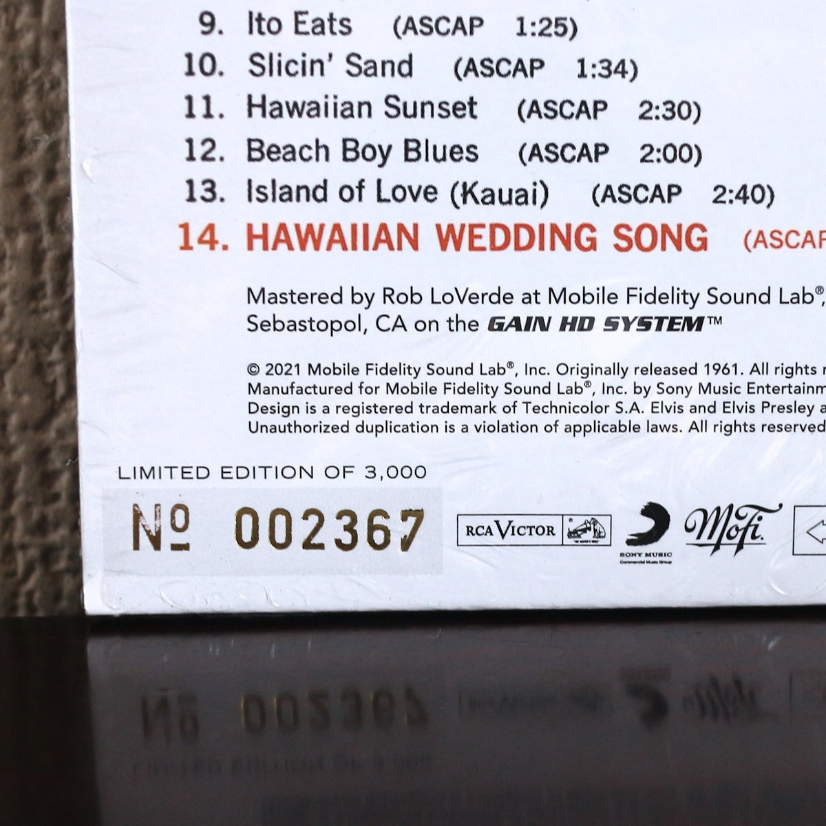 Elvis Presley Blue Hawaii CD SACD High Quality Limited 3000 | Japansoundstore