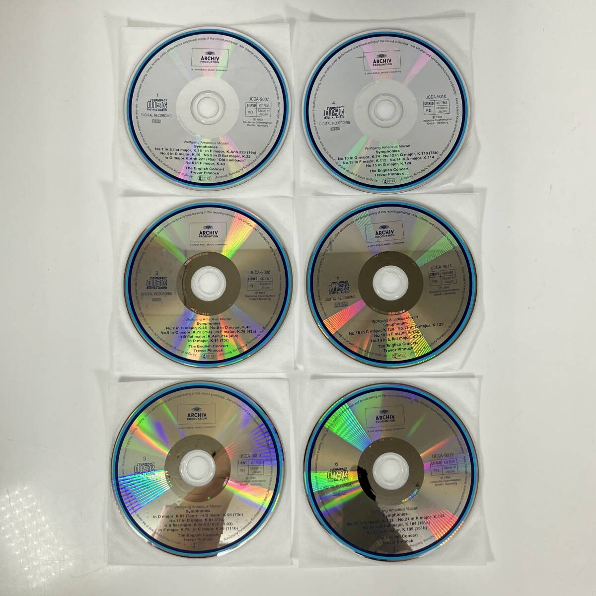 Trevor Pinnock Mozart Complete Symphonies 48CD Limited Edition Used | Japansoundstore