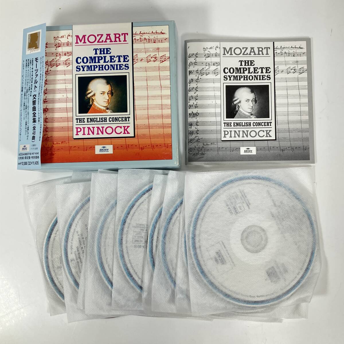 Trevor Pinnock Mozart Complete Symphonies 48CD Limited Edition Used | Japansoundstore