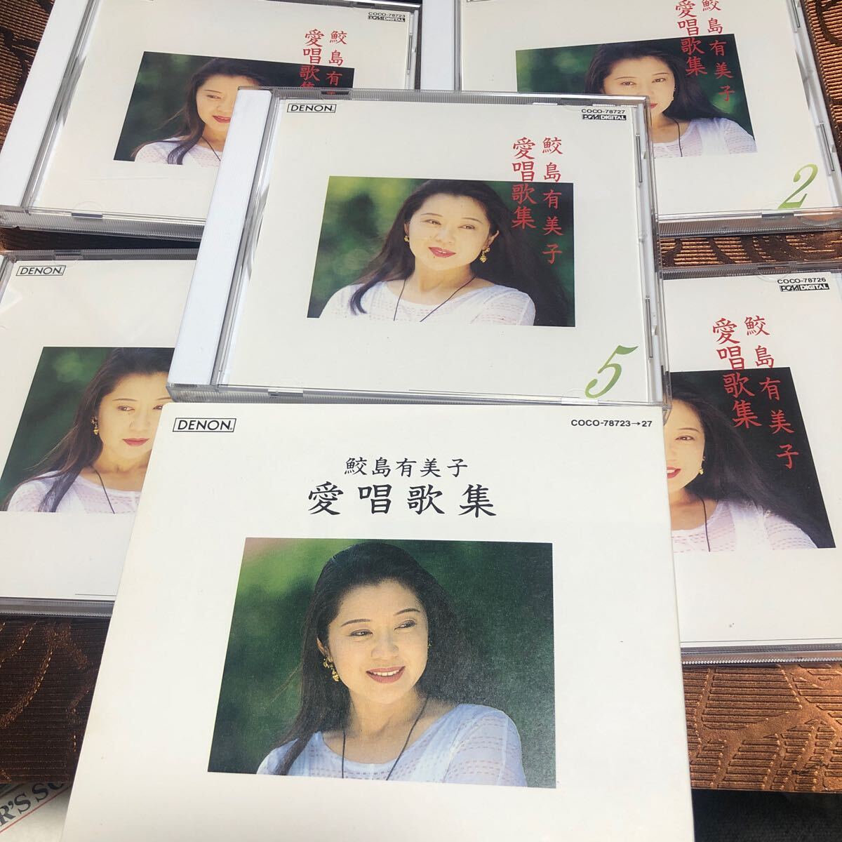 Yumiko Samejima 5CD Collection DENON Used Music Compact Disc Limited to 1 | Japansoundstore