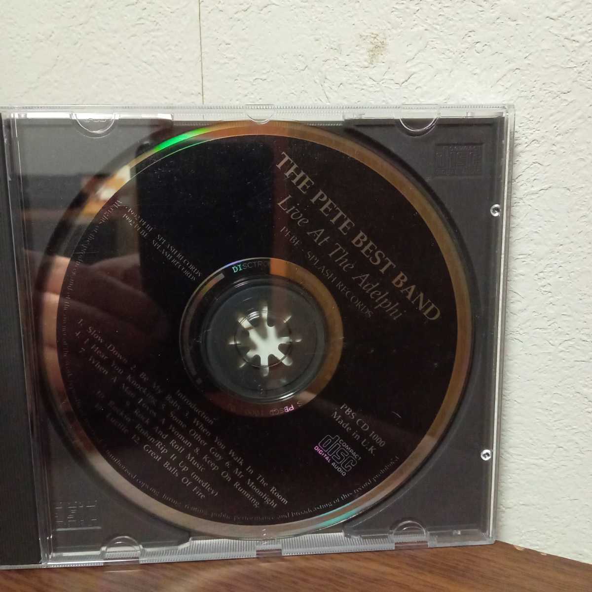Pete Best Band "Live At Adelphi" Limited Autographed CD Beatles Used | Japansoundstore