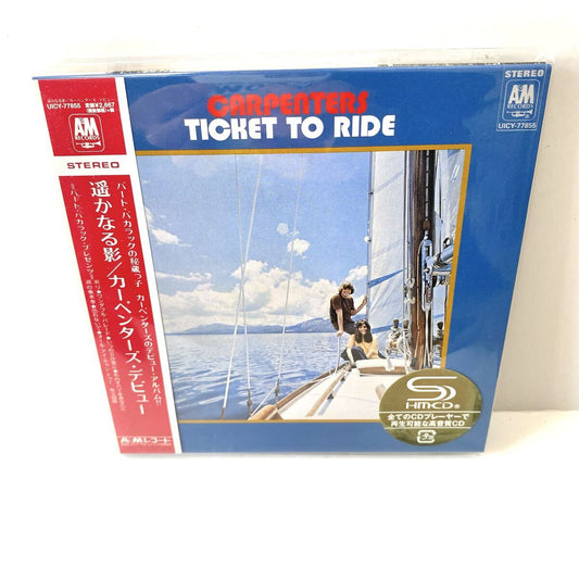 Carpenters Ticket to Ride Japan SHM-CD Limited Reissue Paper Jacket | Japansoundstore