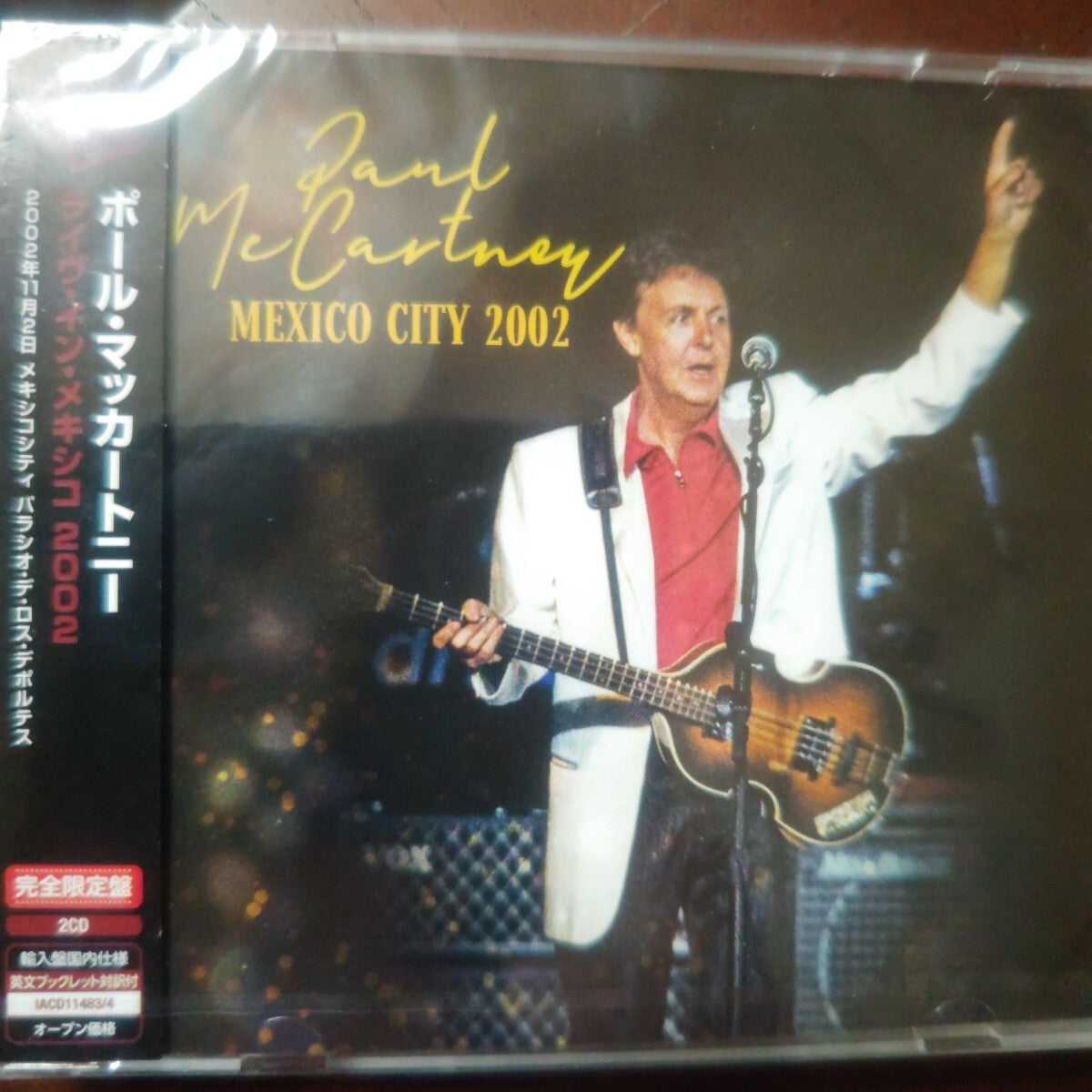 Paul McCartney Mexico City 2002 2CD Limited Edition Imported Version Used | Japansoundstore