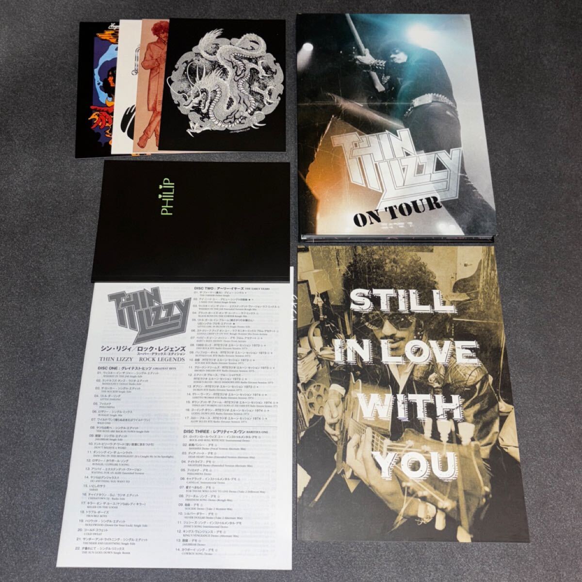 Thin Lizzy Rock Legends Super Deluxe CD+DVD Limited Edition Used | Japansoundstore