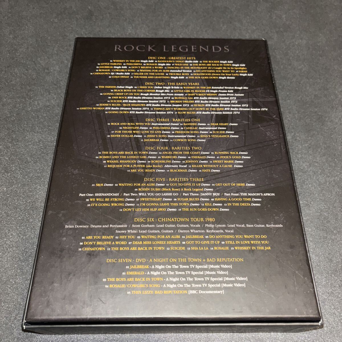 Thin Lizzy Rock Legends Super Deluxe CD+DVD Limited Edition Used | Japansoundstore