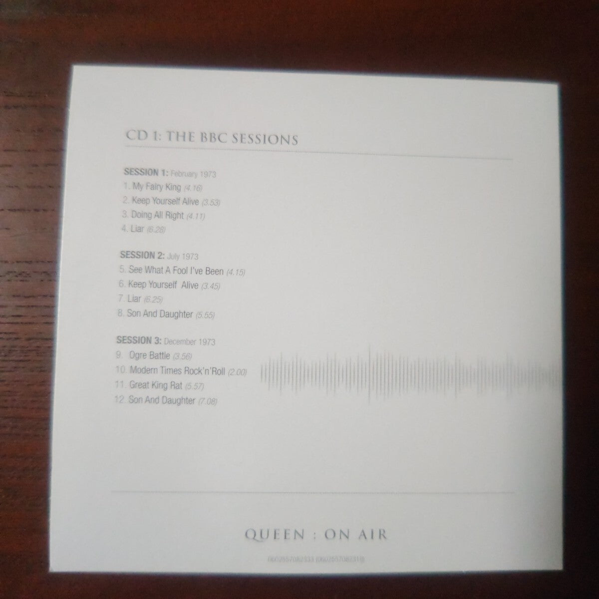 Queen On Air BBC Sessions 6CD Limited Edition Import Box | Japansoundstore