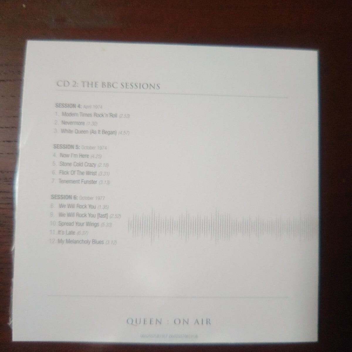 Queen On Air BBC Sessions 6CD Limited Edition Import Box | Japansoundstore