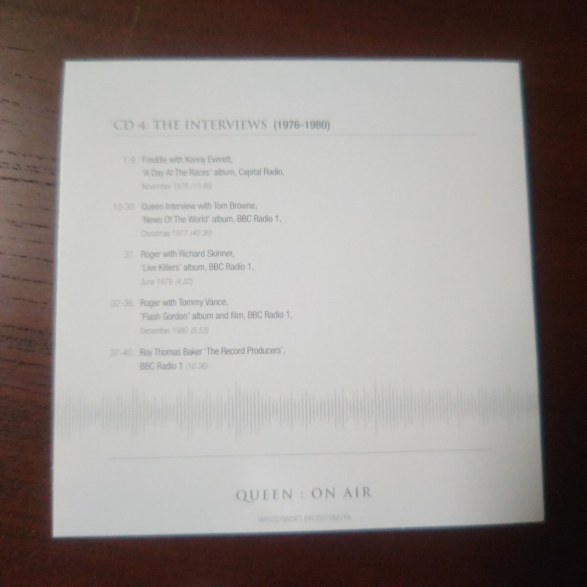 Queen On Air BBC Sessions 6CD Limited Edition Import Box | Japansoundstore