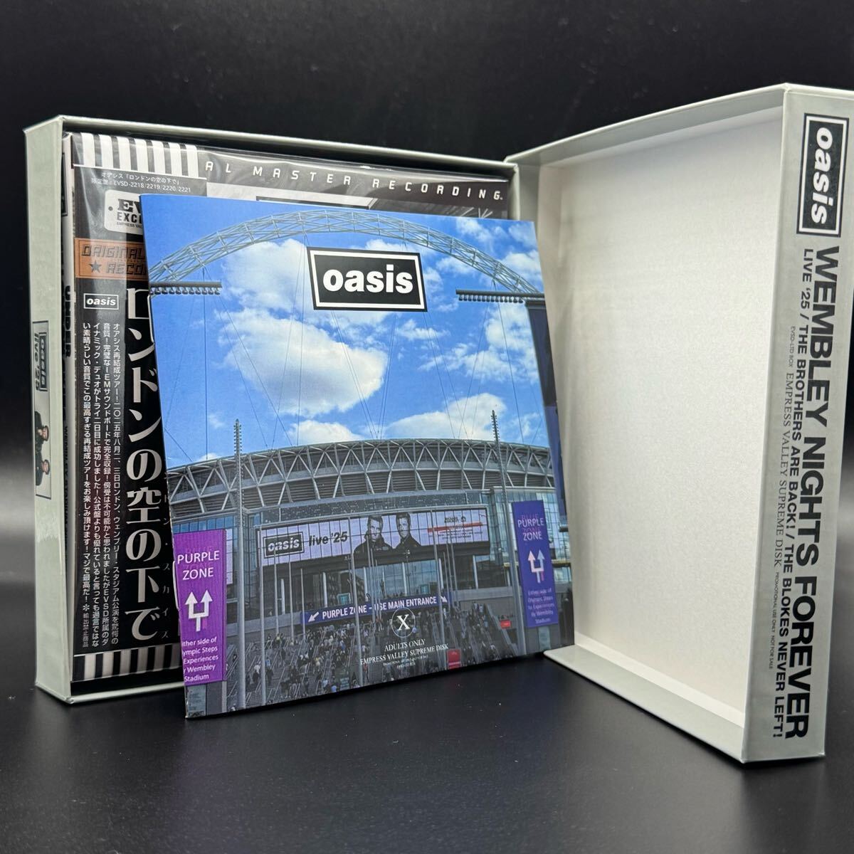 OASIS Wembley Nights Forever 4CD Limited Edition Beatles Style Live Box Set Used | Japansoundstore