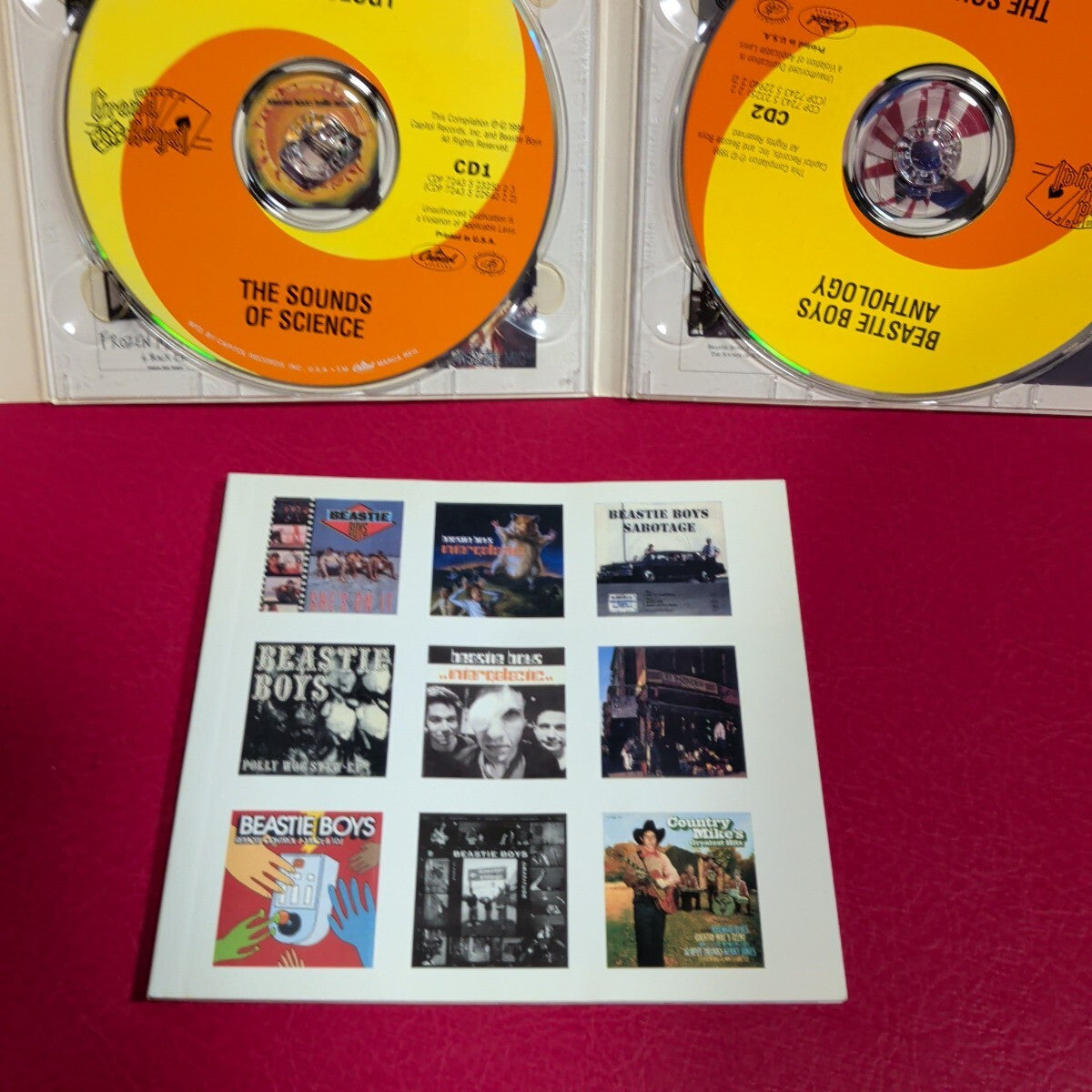 Beastie Boys CD Anthology Sound of Science 2-disc Ltd Edition Booklet Used | Japansoundstore