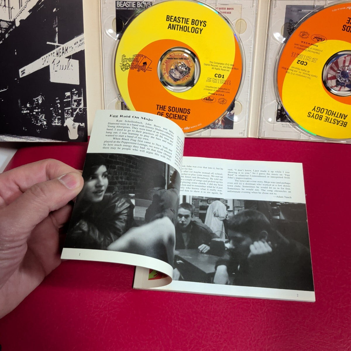 Beastie Boys CD Anthology Sound of Science 2-disc Ltd Edition Booklet Used | Japansoundstore