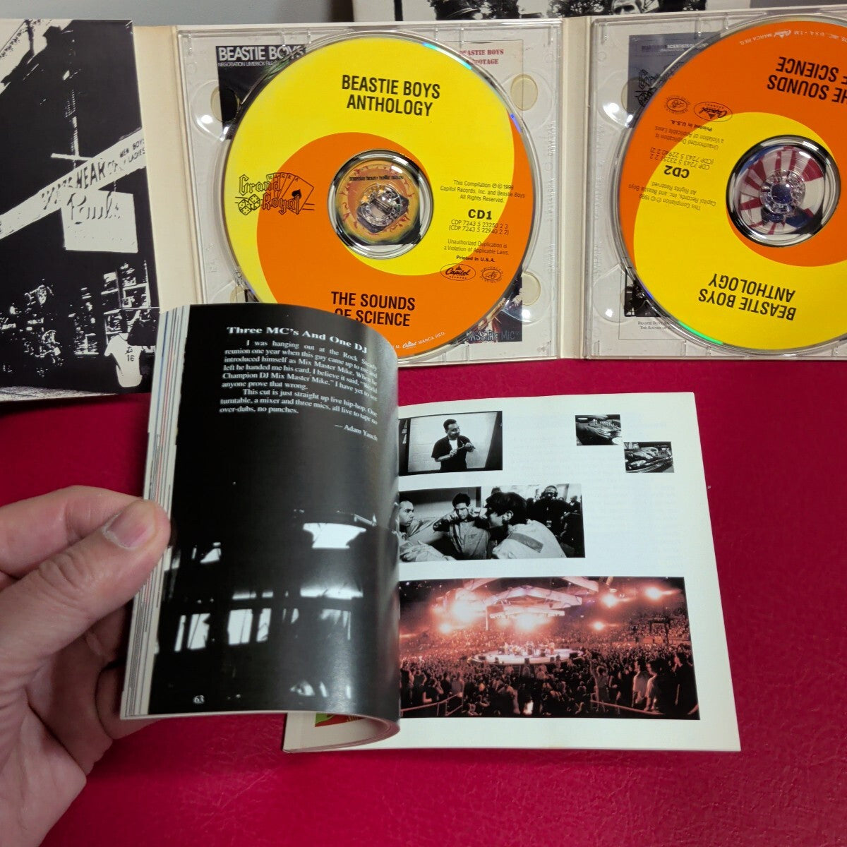 Beastie Boys CD Anthology Sound of Science 2-disc Ltd Edition Booklet Used | Japansoundstore