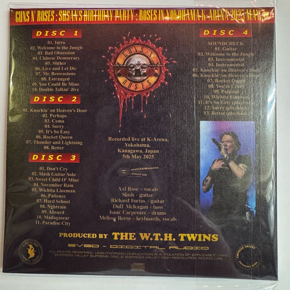 Guns N’ Roses Last Judgment R&R 4CD+Bonus Limited Numbered Box Set | Japansoundstore